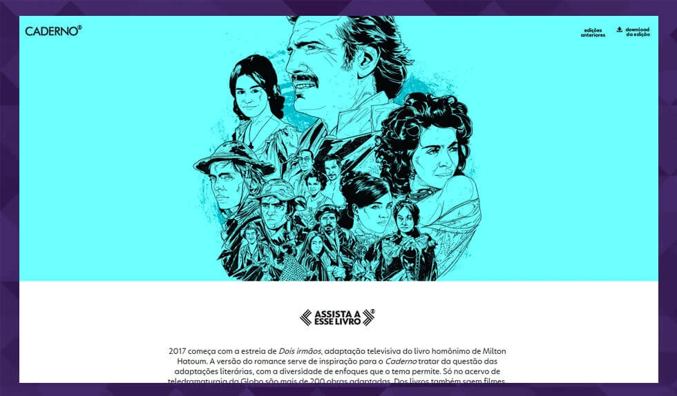 Hotsite Caderno Globo - Janeiro 2017