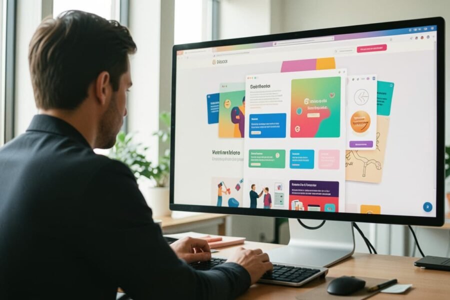 Exemplo prático de como alinhar performance e design juntos no desenvolvimento web moderno.